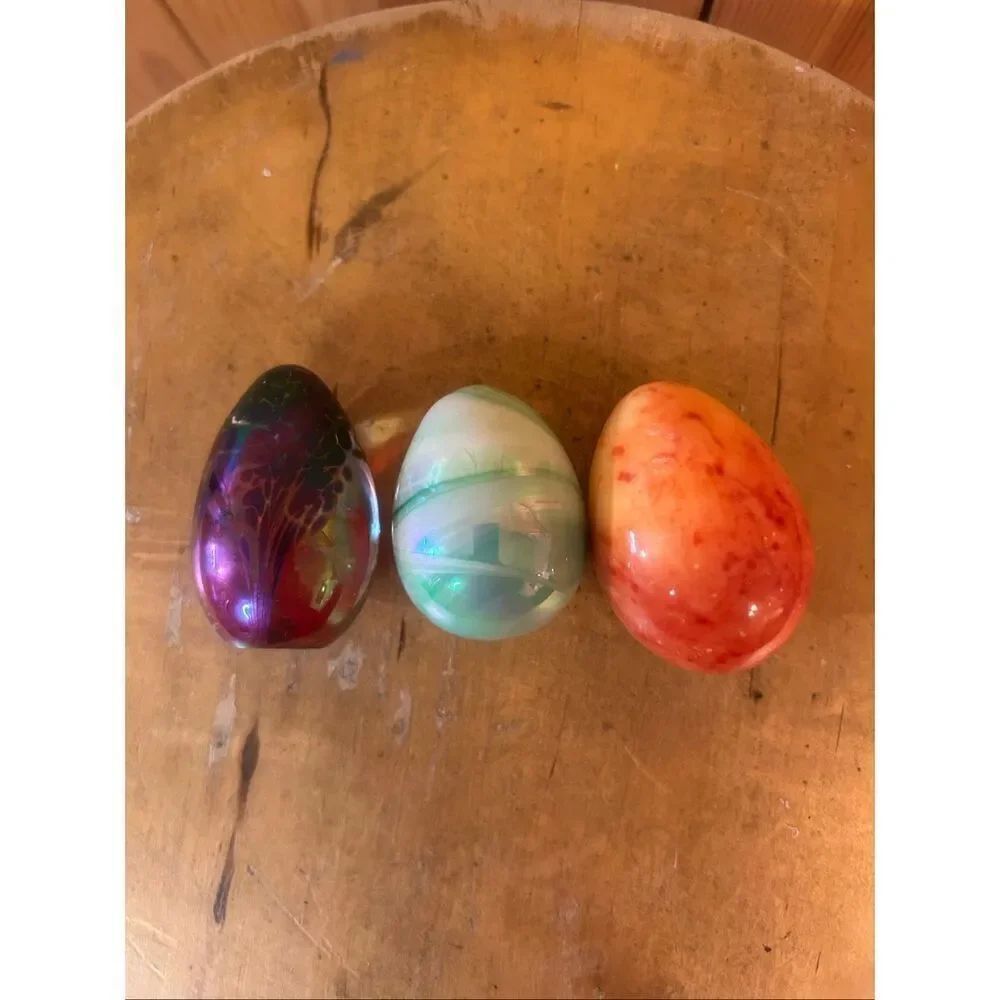 Lot of 3 Vintage eggs (5763)